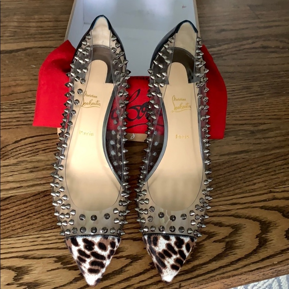 Christian Louboutin Spike Me 45 w/ Pony